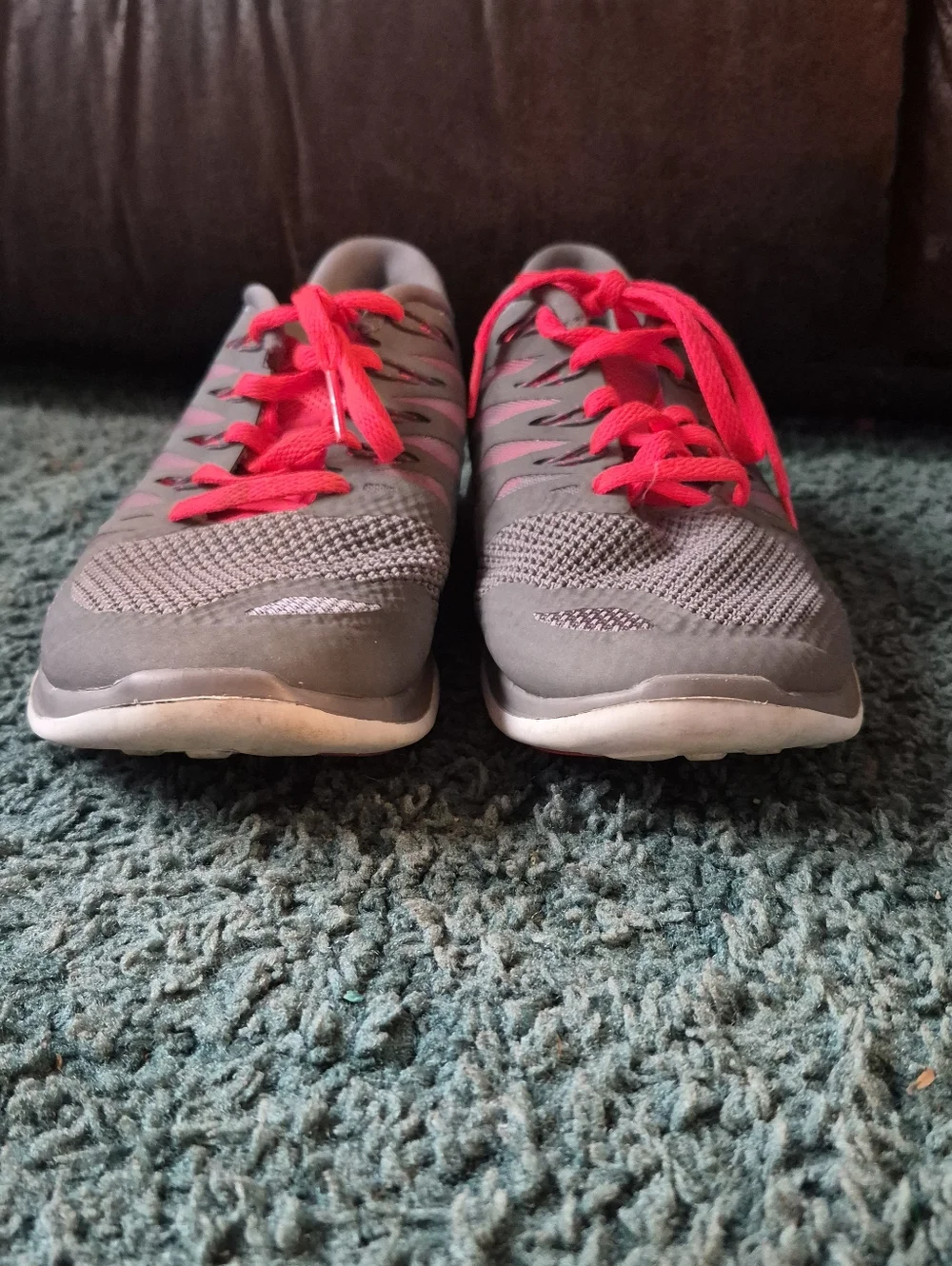 Nike Free 5.0 Running Shoes Women's Size 9.5 Gray Pink
